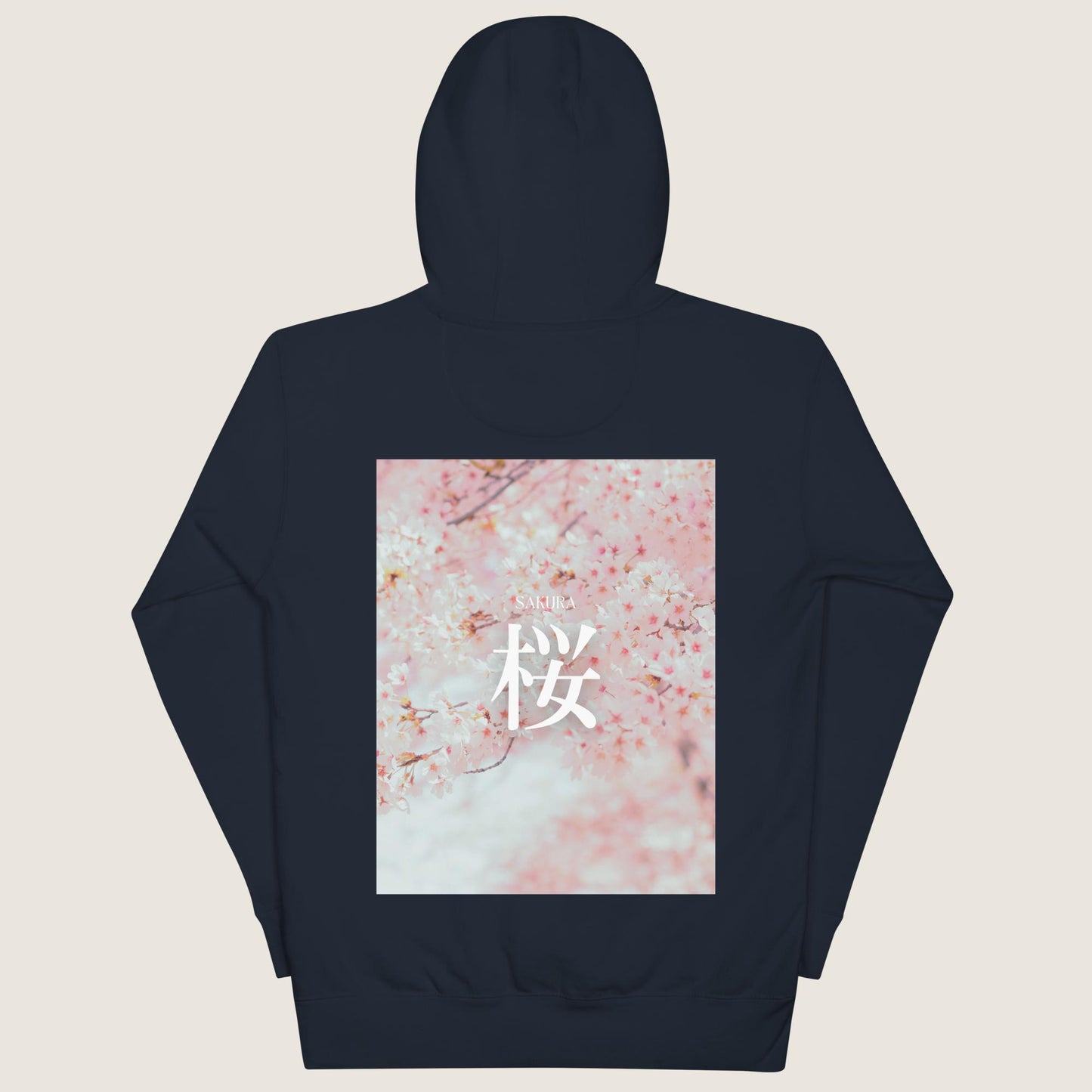 Sakura Unisex Cozy Hoodie - Indigo